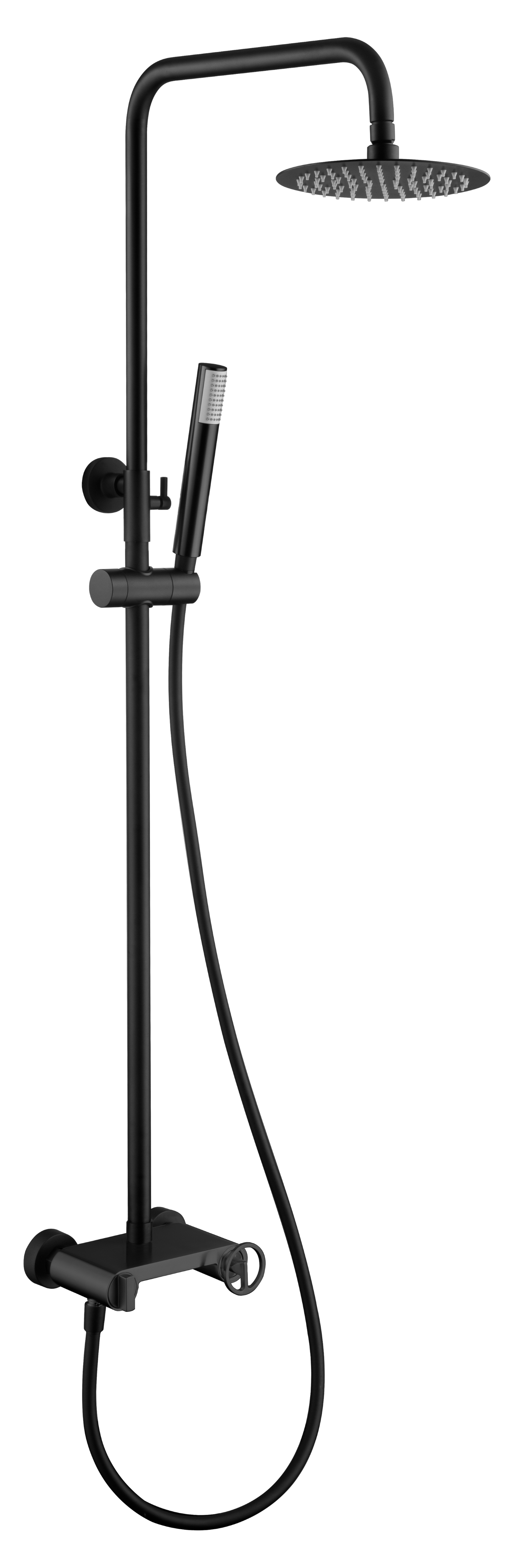 Colonne de douche IMEX Olimpo Noir mat