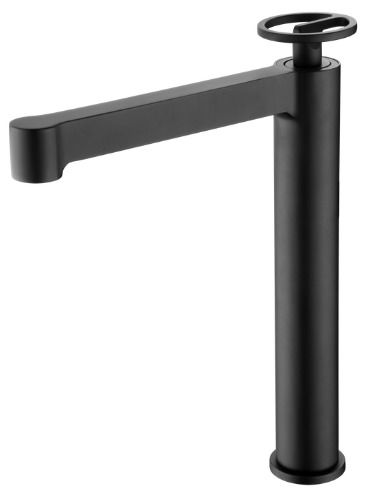 Mitigeur lavabo haut IMEX Olimpo Noir mat