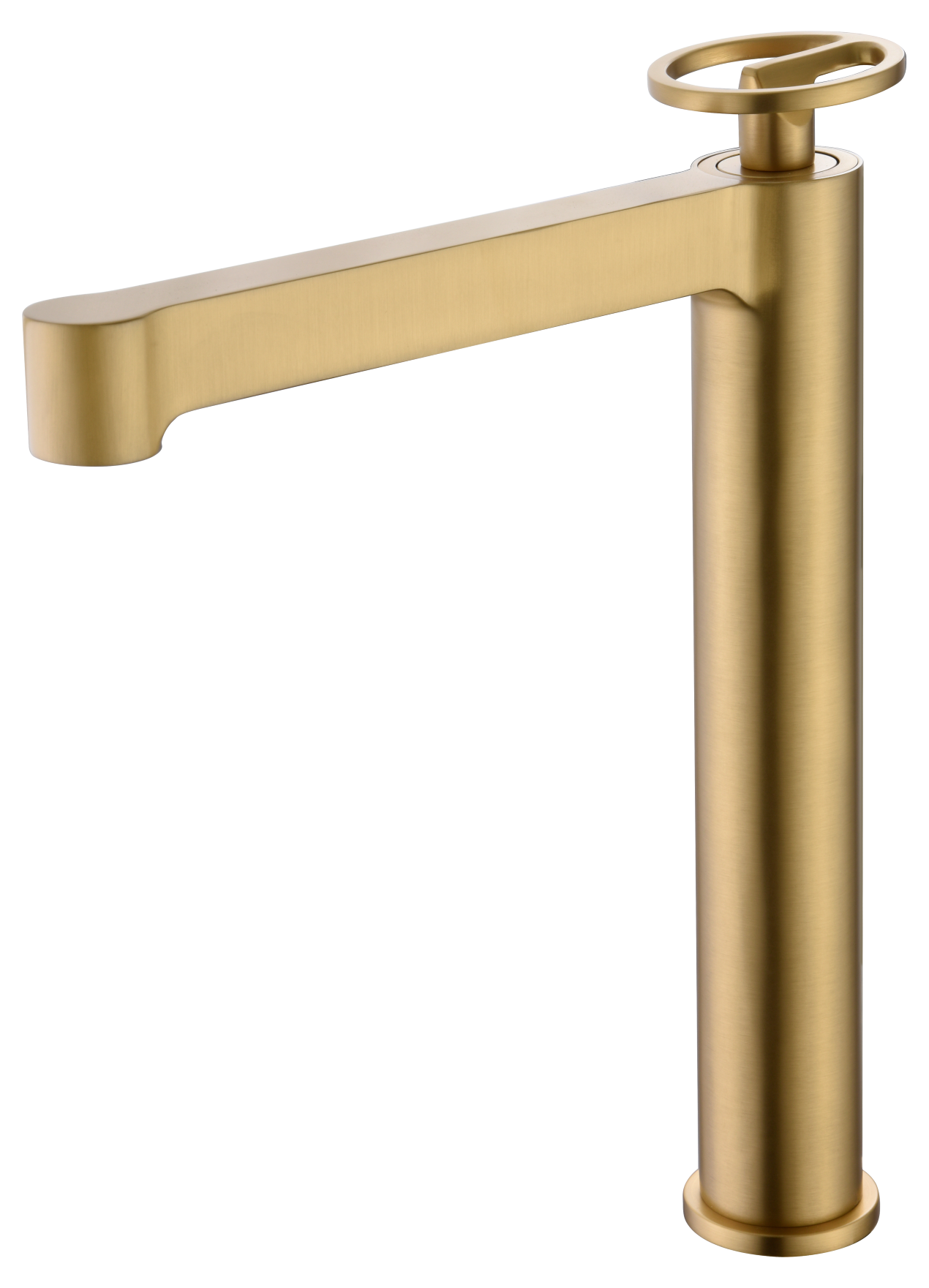Mitigeur lavabo haut IMEX Olimpo Or brossé