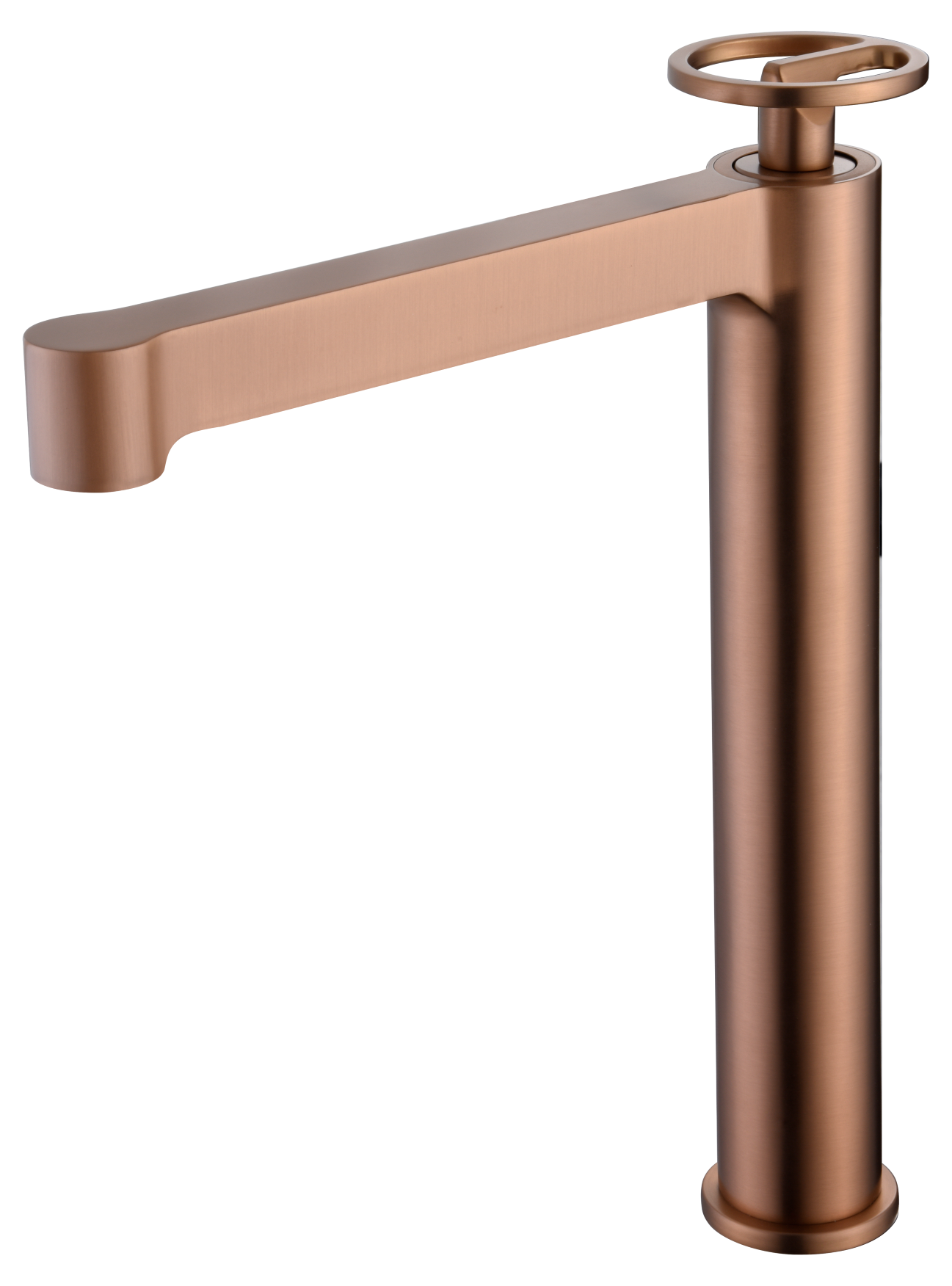 Mitigeur lavabo haut IMEX Olimpo Or rose brossé
