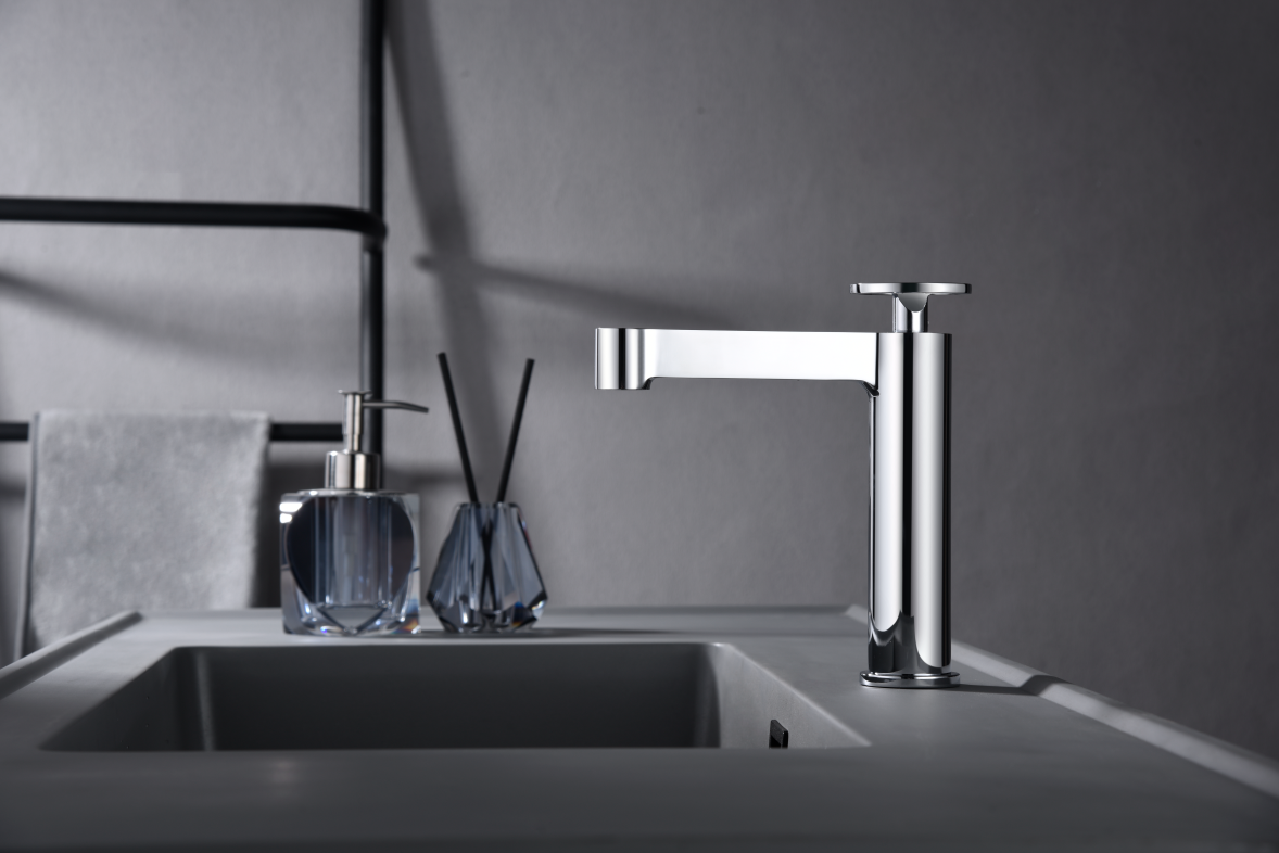 Photo ambiance mitigeur lavabo IMEX Olimpo Chrome
