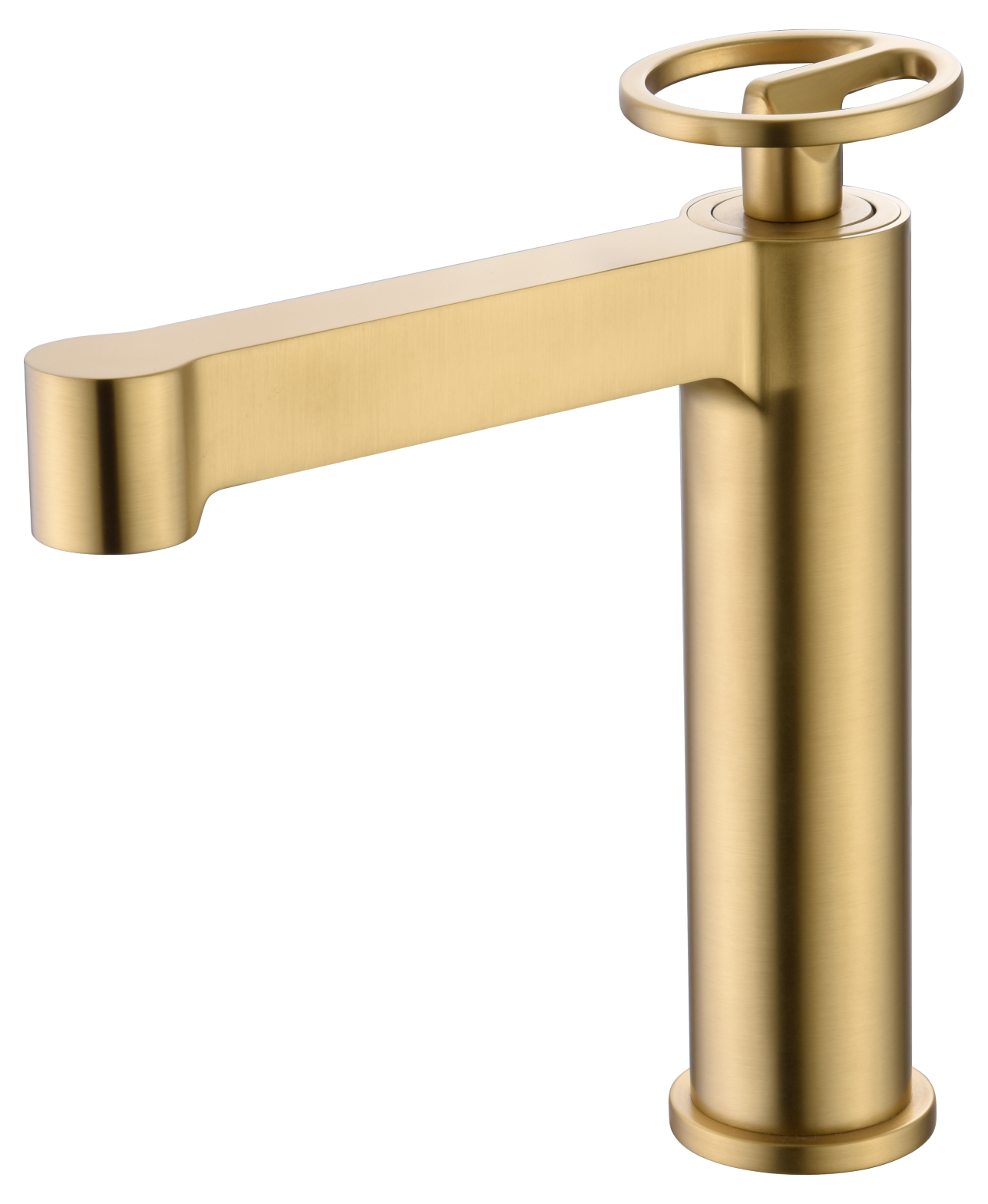 Mitigeur lavabo IMEX Olimpo Or brossé