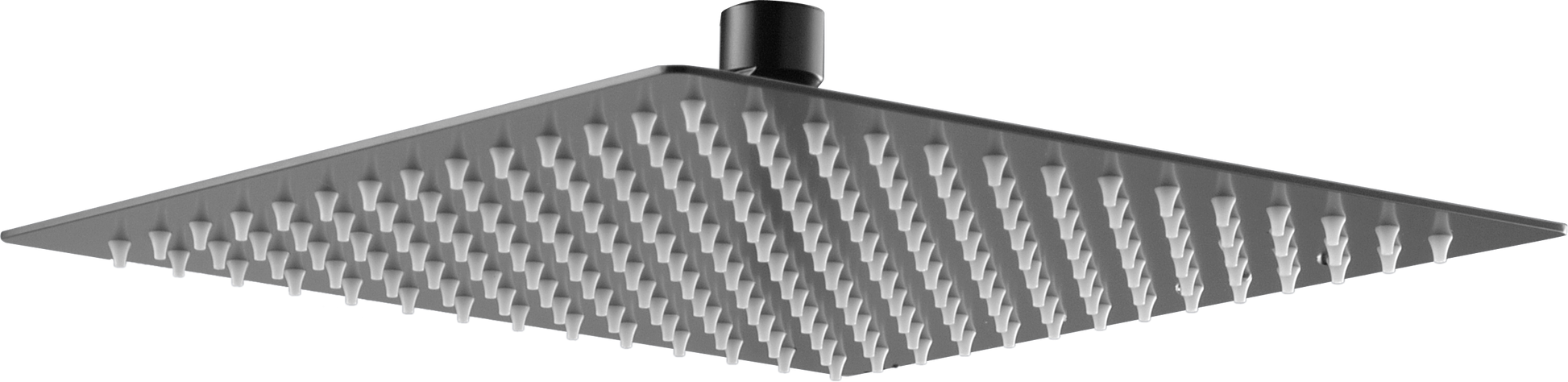 Pommeau carré IMEX 20 x 20 cm Black Gun Metal