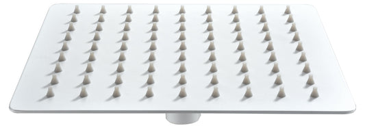 Pommeau carré IMEX 20 x 20 cm Blanc mat