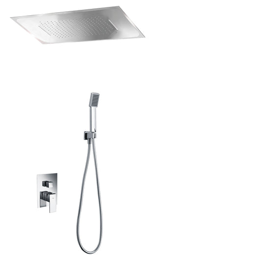 Ensemble de douche encastré IMEX Sumatra Chrome