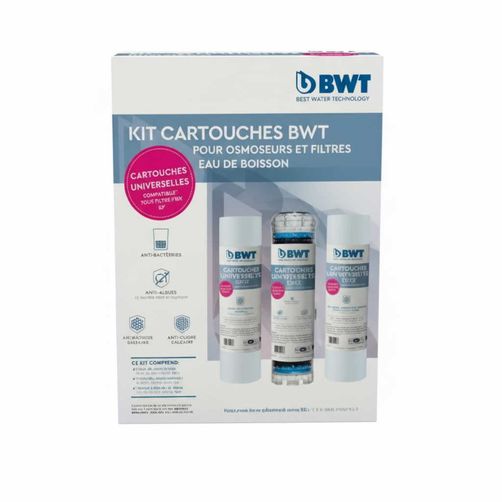 Kit cartouches BWT – Pour osmoseurs et filtres eau de boisson