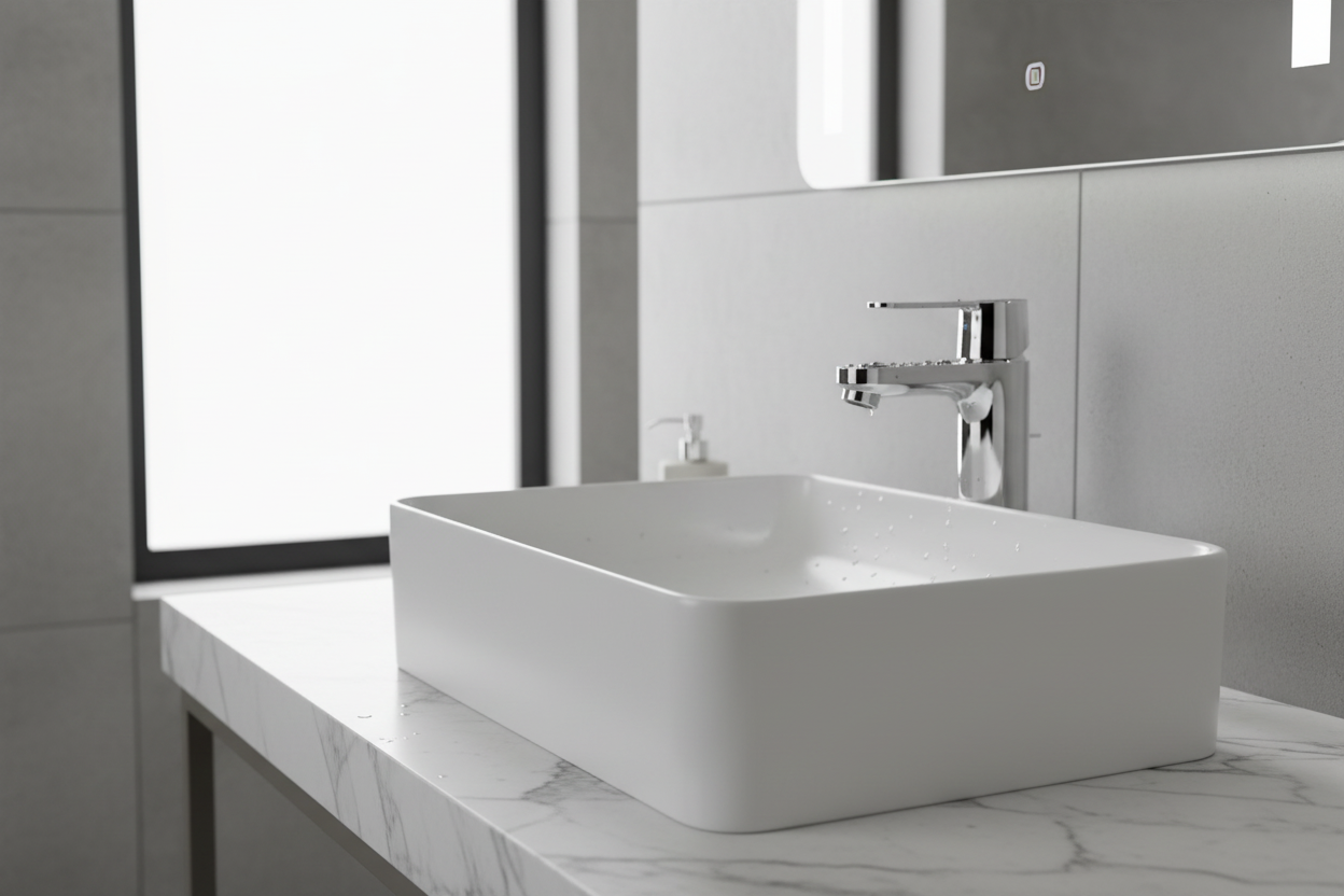 Mitigeur Grohe Get en situation