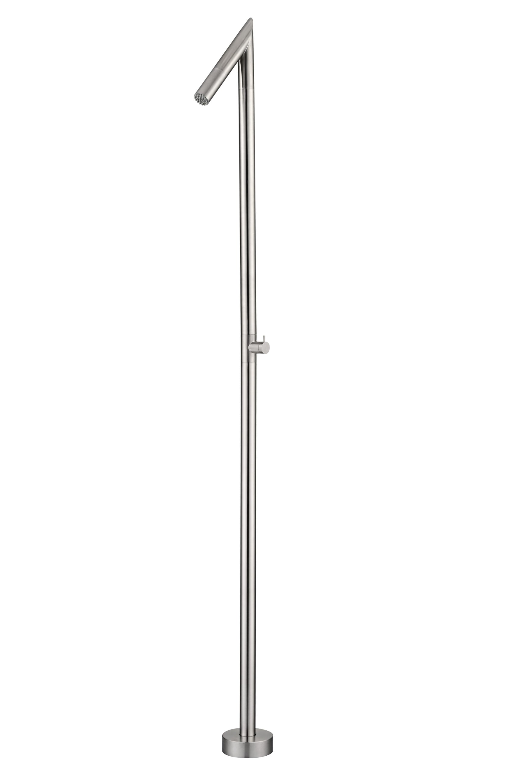 Douche extérieure Poolimex Oklahoma en acier inoxydable 316